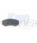 KAVO PARTS - KBP1003 - К-т торм. колодок Fr CH/DA Kalos